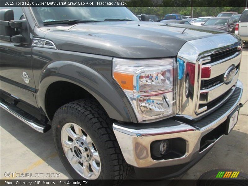Magnetic / Black 2015 Ford F250 Super Duty Lariat Crew Cab 4x4