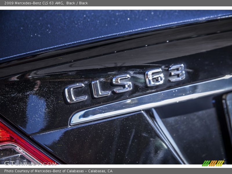 Black / Black 2009 Mercedes-Benz CLS 63 AMG