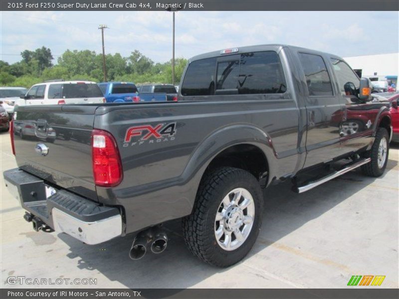 Magnetic / Black 2015 Ford F250 Super Duty Lariat Crew Cab 4x4