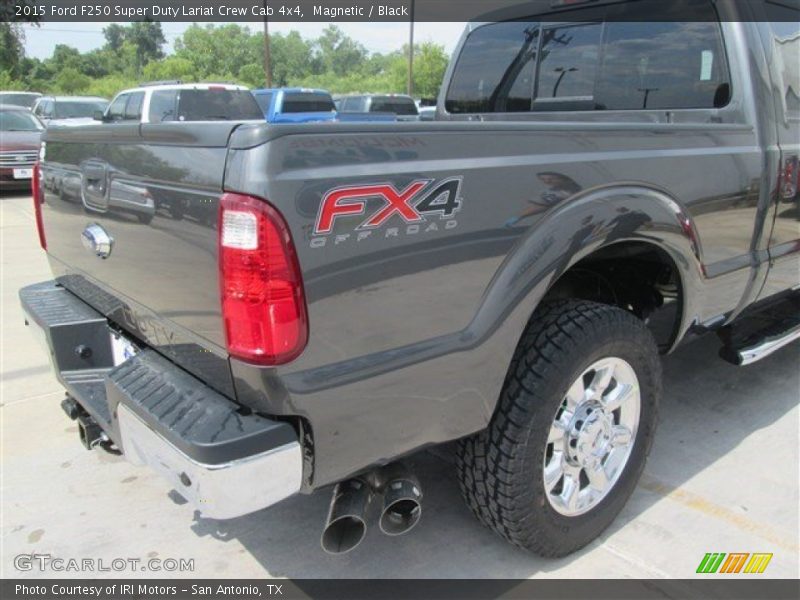 Magnetic / Black 2015 Ford F250 Super Duty Lariat Crew Cab 4x4