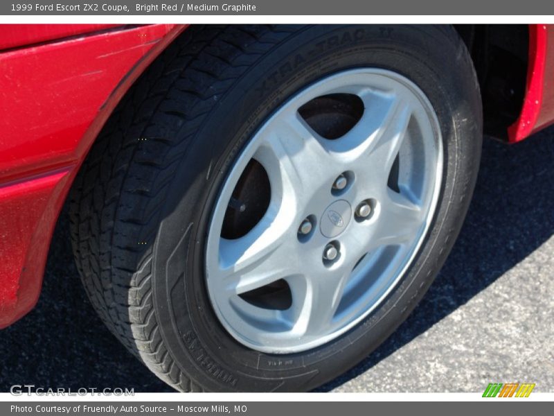 Bright Red / Medium Graphite 1999 Ford Escort ZX2 Coupe