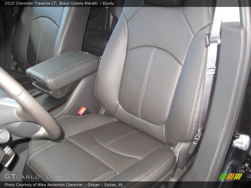 Black Granite Metallic / Ebony 2015 Chevrolet Traverse LT