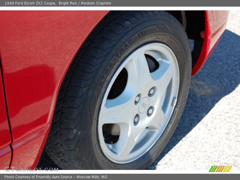 Bright Red / Medium Graphite 1999 Ford Escort ZX2 Coupe