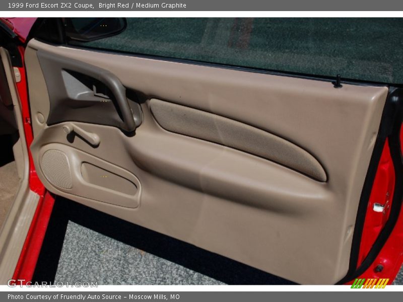 Bright Red / Medium Graphite 1999 Ford Escort ZX2 Coupe
