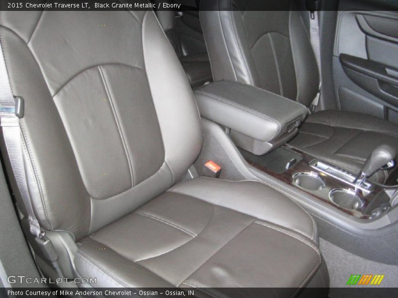 Black Granite Metallic / Ebony 2015 Chevrolet Traverse LT