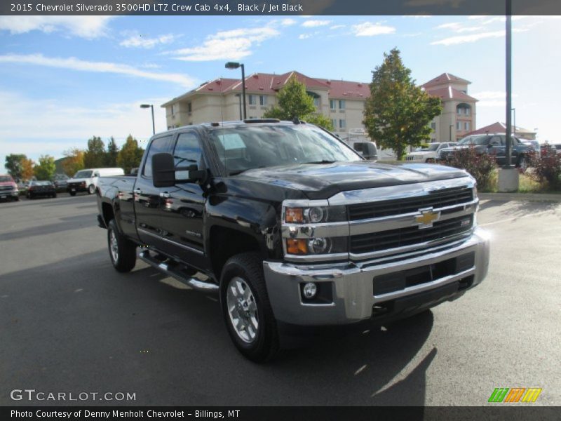 Black / Jet Black 2015 Chevrolet Silverado 3500HD LTZ Crew Cab 4x4