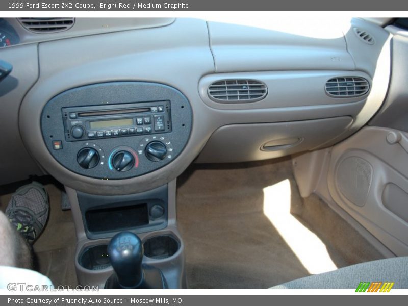 Bright Red / Medium Graphite 1999 Ford Escort ZX2 Coupe