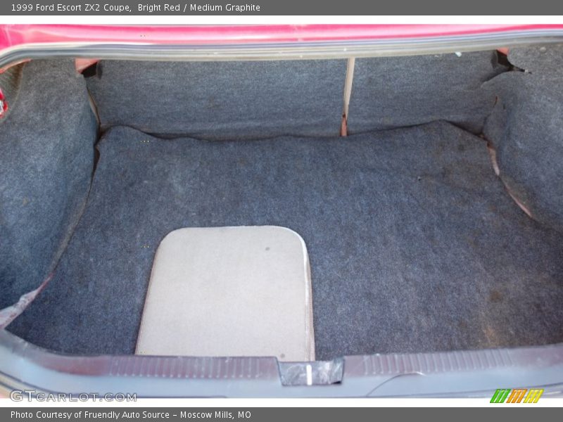 Bright Red / Medium Graphite 1999 Ford Escort ZX2 Coupe