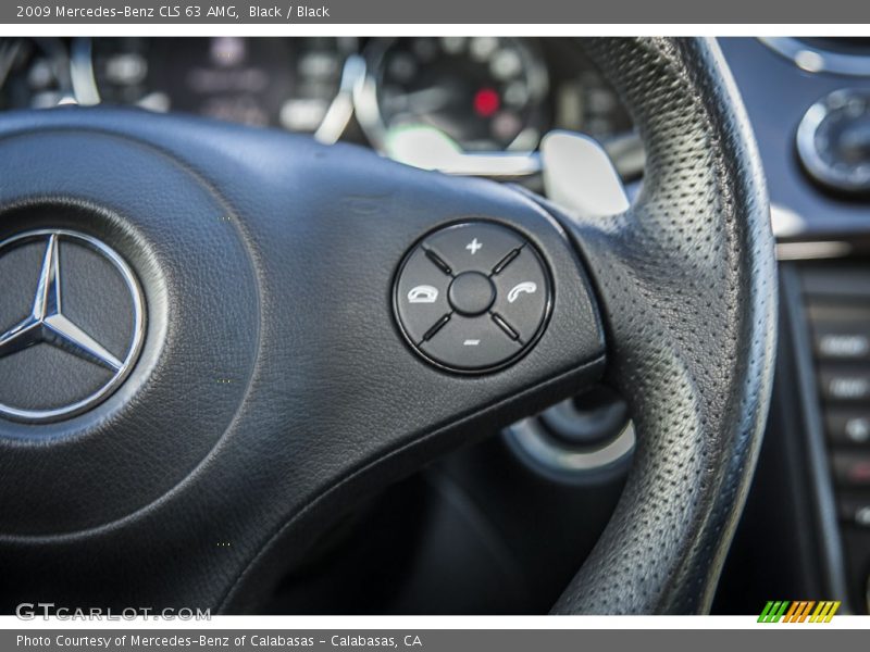 Black / Black 2009 Mercedes-Benz CLS 63 AMG