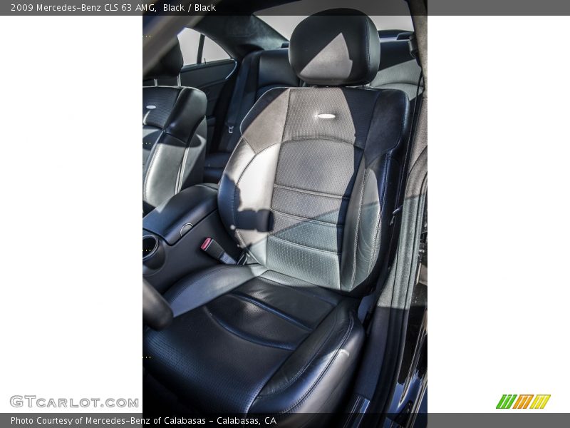 Black / Black 2009 Mercedes-Benz CLS 63 AMG