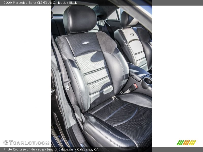 Black / Black 2009 Mercedes-Benz CLS 63 AMG