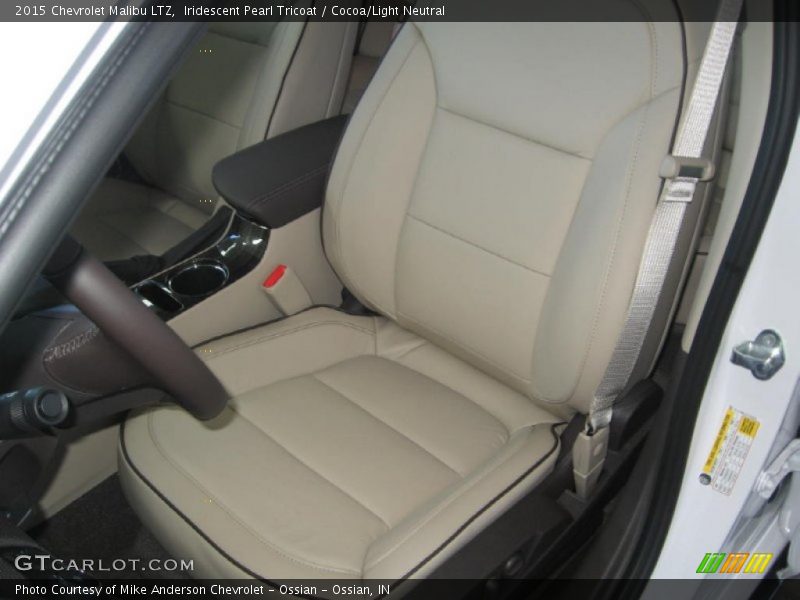 Iridescent Pearl Tricoat / Cocoa/Light Neutral 2015 Chevrolet Malibu LTZ
