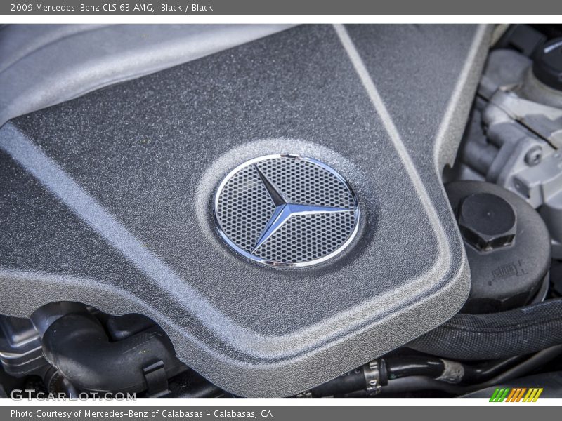 Black / Black 2009 Mercedes-Benz CLS 63 AMG