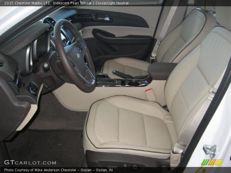 Iridescent Pearl Tricoat / Cocoa/Light Neutral 2015 Chevrolet Malibu LTZ