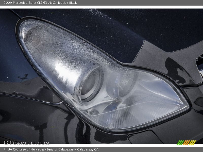 Black / Black 2009 Mercedes-Benz CLS 63 AMG