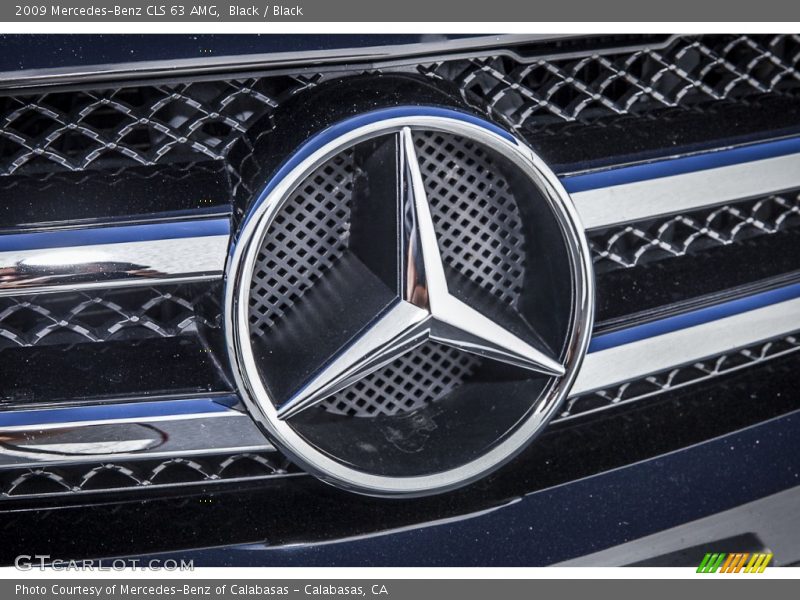 Black / Black 2009 Mercedes-Benz CLS 63 AMG