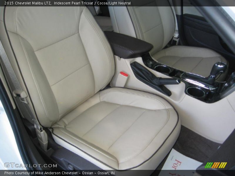 Iridescent Pearl Tricoat / Cocoa/Light Neutral 2015 Chevrolet Malibu LTZ