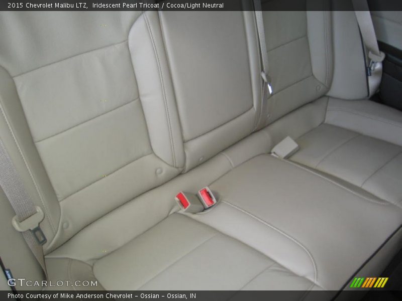 Iridescent Pearl Tricoat / Cocoa/Light Neutral 2015 Chevrolet Malibu LTZ