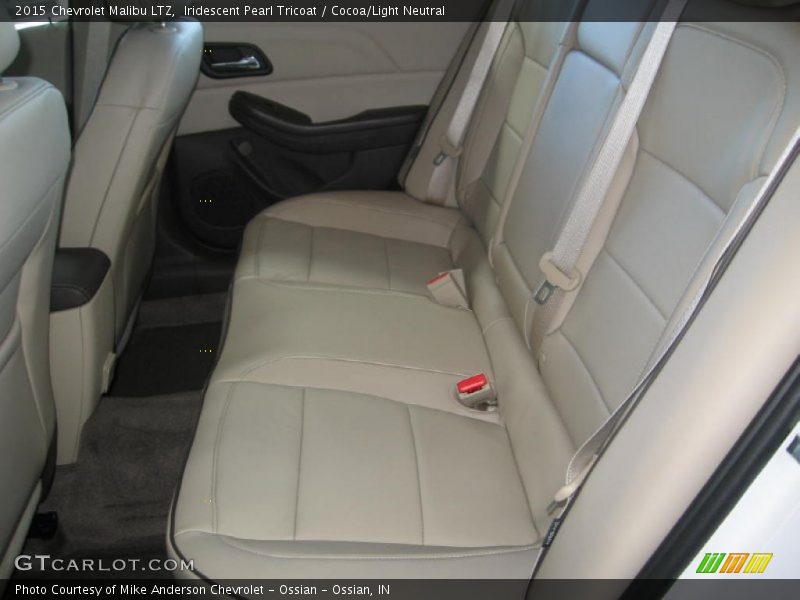 Iridescent Pearl Tricoat / Cocoa/Light Neutral 2015 Chevrolet Malibu LTZ