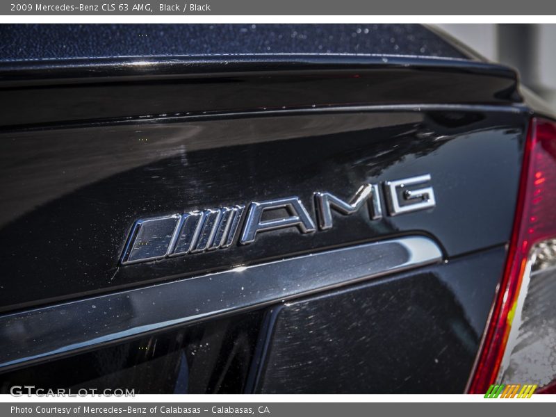 Black / Black 2009 Mercedes-Benz CLS 63 AMG