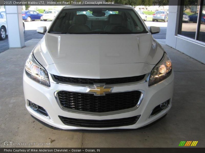 Iridescent Pearl Tricoat / Cocoa/Light Neutral 2015 Chevrolet Malibu LTZ