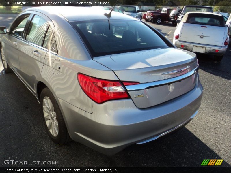 Billet Silver Metallic / Black 2014 Chrysler 200 Touring Sedan