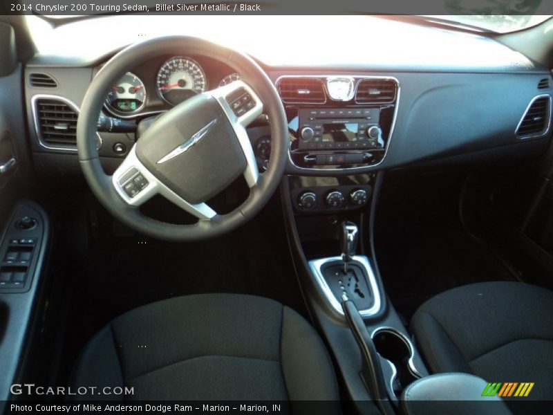 Billet Silver Metallic / Black 2014 Chrysler 200 Touring Sedan