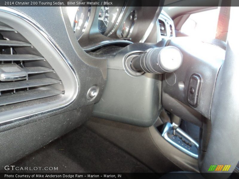 Billet Silver Metallic / Black 2014 Chrysler 200 Touring Sedan