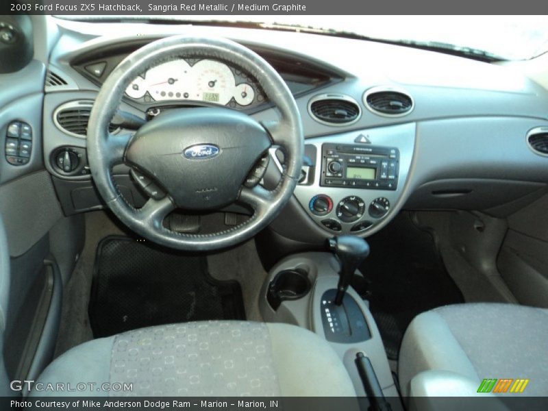 Sangria Red Metallic / Medium Graphite 2003 Ford Focus ZX5 Hatchback