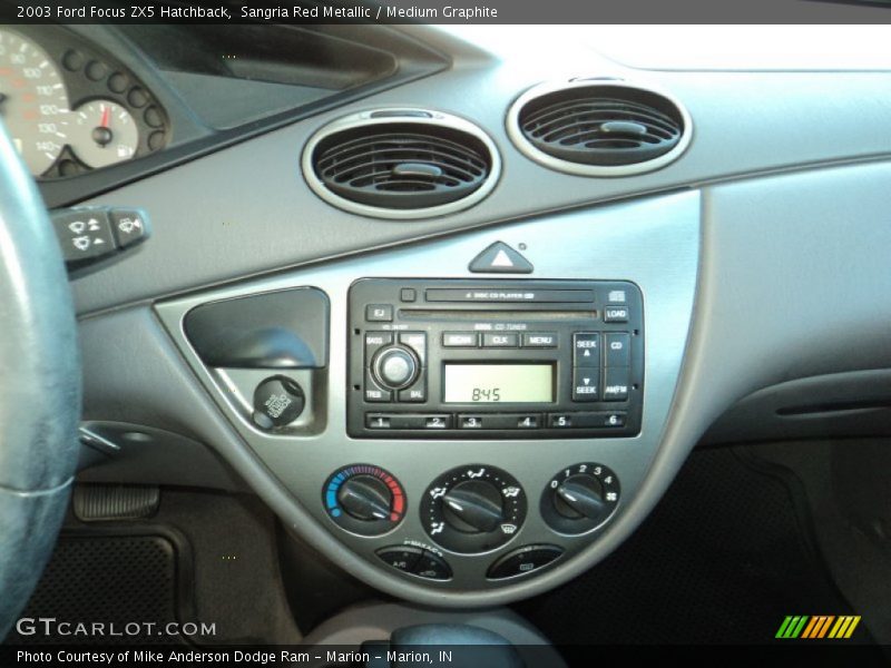 Sangria Red Metallic / Medium Graphite 2003 Ford Focus ZX5 Hatchback