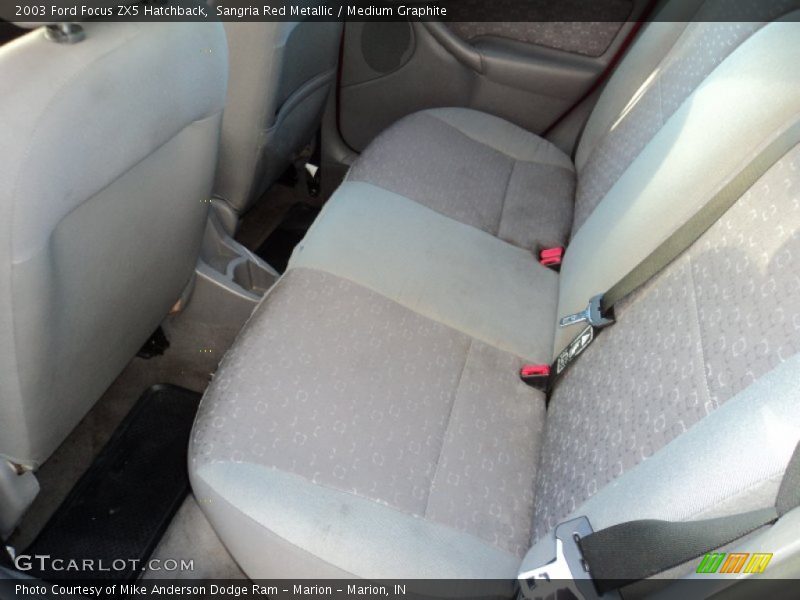 Sangria Red Metallic / Medium Graphite 2003 Ford Focus ZX5 Hatchback