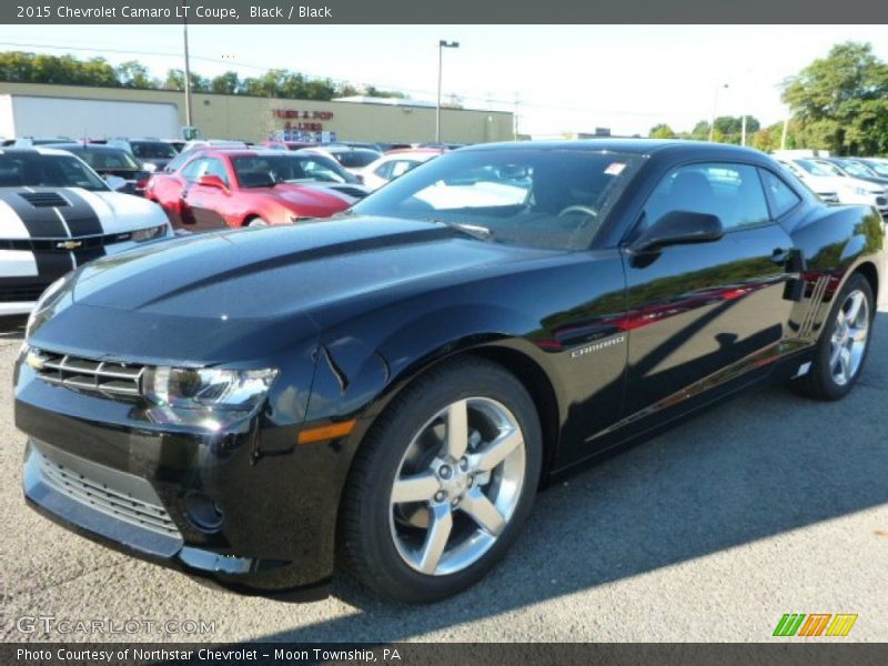 Black / Black 2015 Chevrolet Camaro LT Coupe