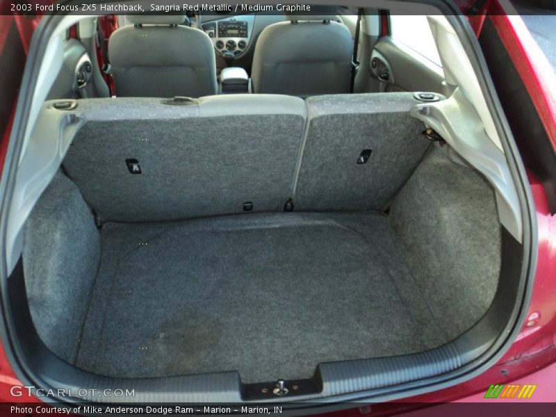 Sangria Red Metallic / Medium Graphite 2003 Ford Focus ZX5 Hatchback