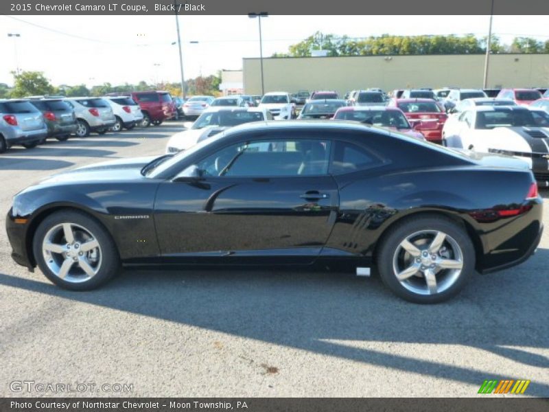 Black / Black 2015 Chevrolet Camaro LT Coupe