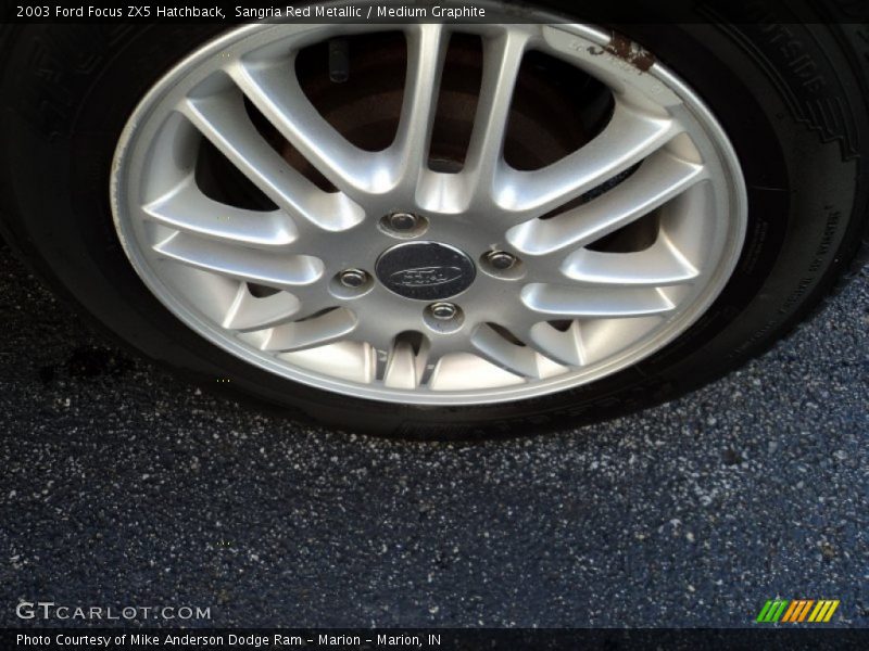 Sangria Red Metallic / Medium Graphite 2003 Ford Focus ZX5 Hatchback
