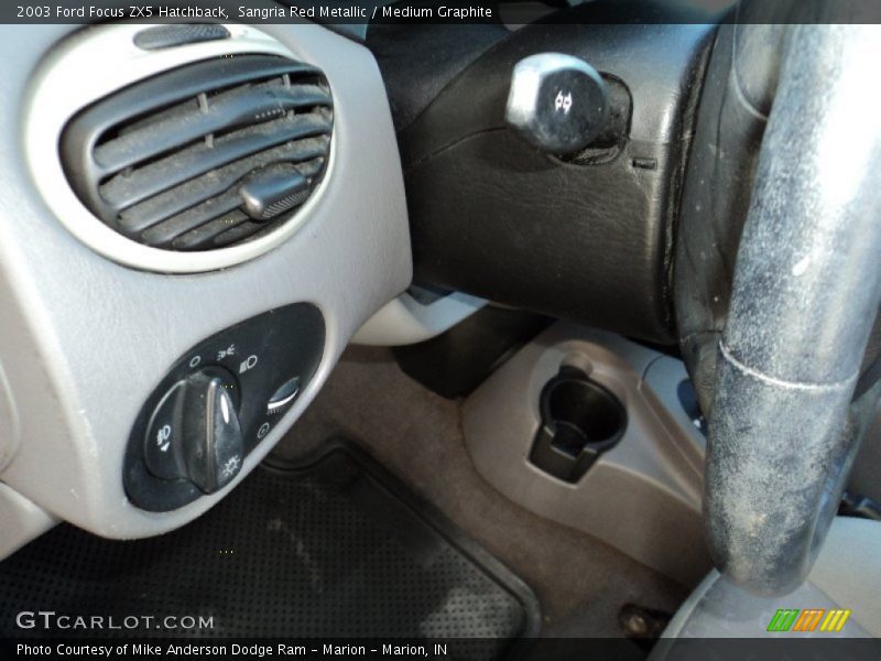 Sangria Red Metallic / Medium Graphite 2003 Ford Focus ZX5 Hatchback