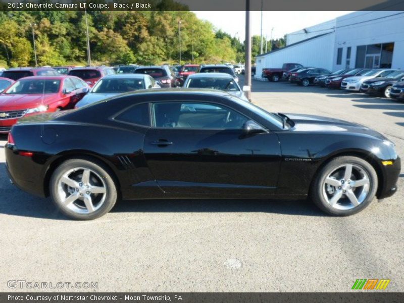 Black / Black 2015 Chevrolet Camaro LT Coupe
