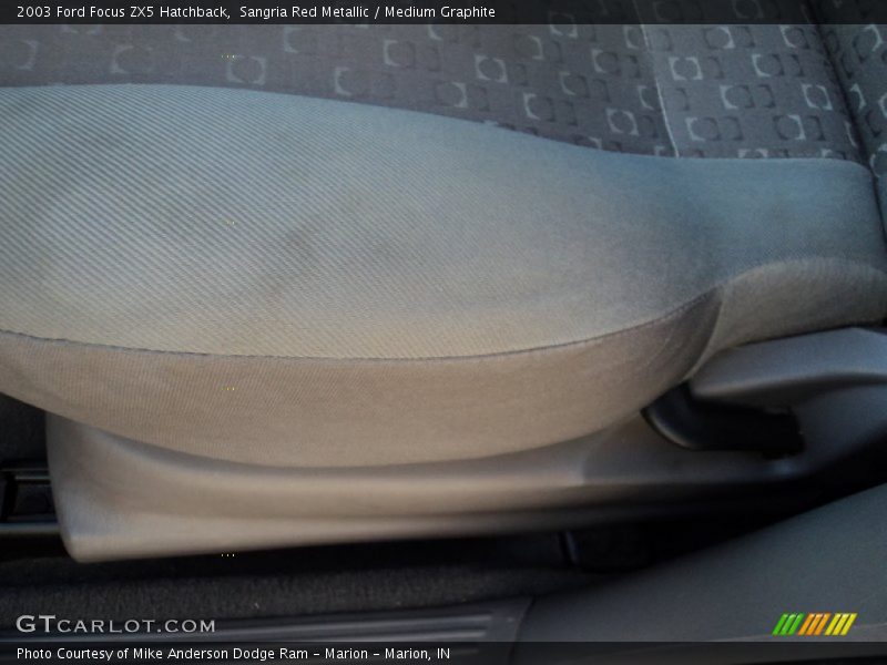 Sangria Red Metallic / Medium Graphite 2003 Ford Focus ZX5 Hatchback