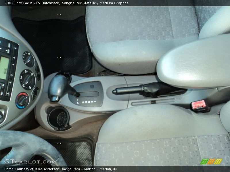 Sangria Red Metallic / Medium Graphite 2003 Ford Focus ZX5 Hatchback