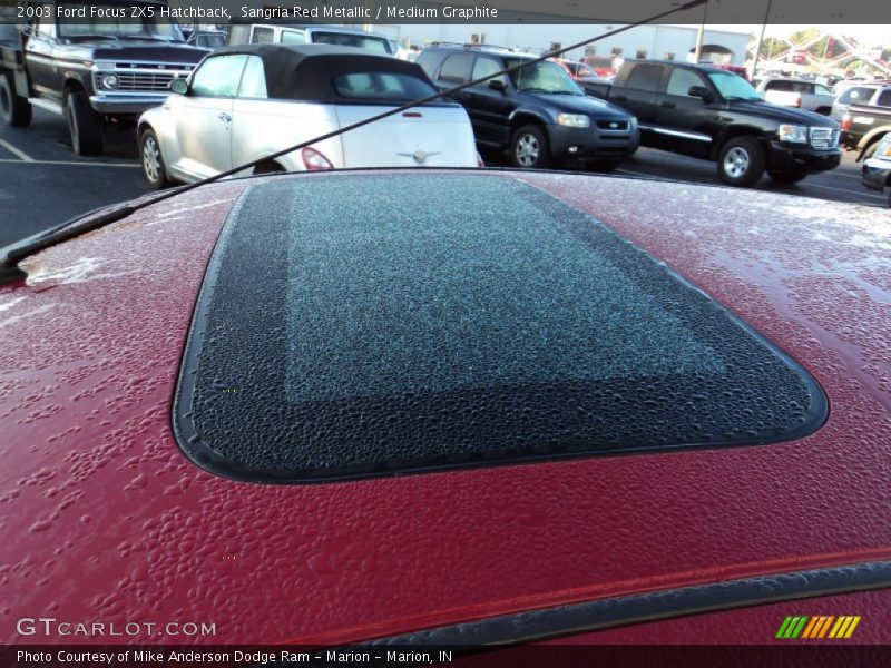 Sangria Red Metallic / Medium Graphite 2003 Ford Focus ZX5 Hatchback
