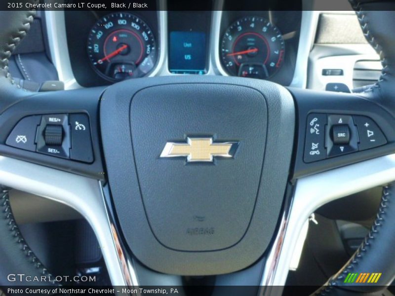 Black / Black 2015 Chevrolet Camaro LT Coupe