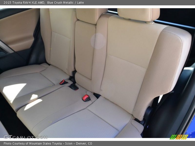 Blue Crush Metallic / Latte 2015 Toyota RAV4 XLE AWD