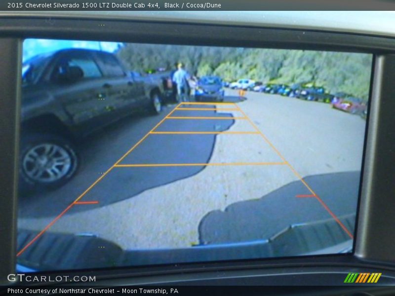 Black / Cocoa/Dune 2015 Chevrolet Silverado 1500 LTZ Double Cab 4x4