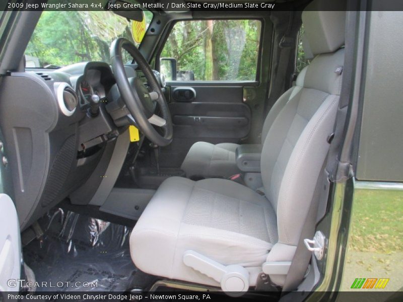 Jeep Green Metallic / Dark Slate Gray/Medium Slate Gray 2009 Jeep Wrangler Sahara 4x4