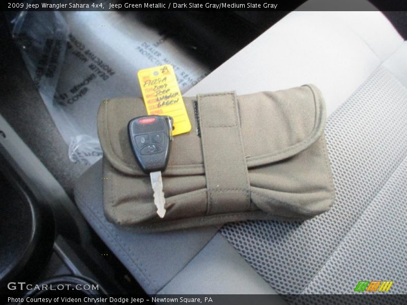 Jeep Green Metallic / Dark Slate Gray/Medium Slate Gray 2009 Jeep Wrangler Sahara 4x4