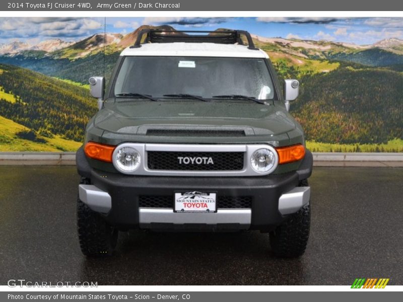 Army Green / Dark Charcoal 2014 Toyota FJ Cruiser 4WD