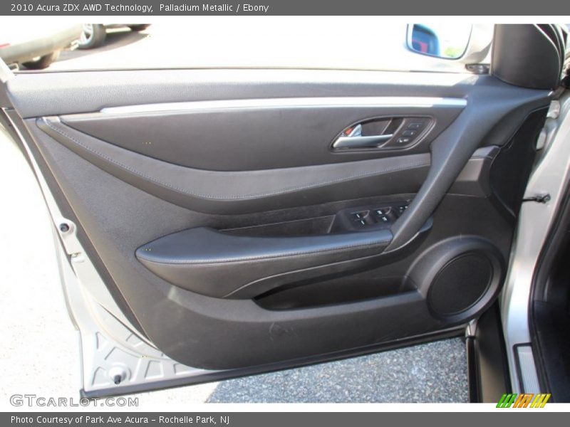 Palladium Metallic / Ebony 2010 Acura ZDX AWD Technology