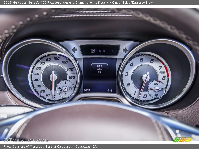  2015 SL 400 Roadster 400 Roadster Gauges