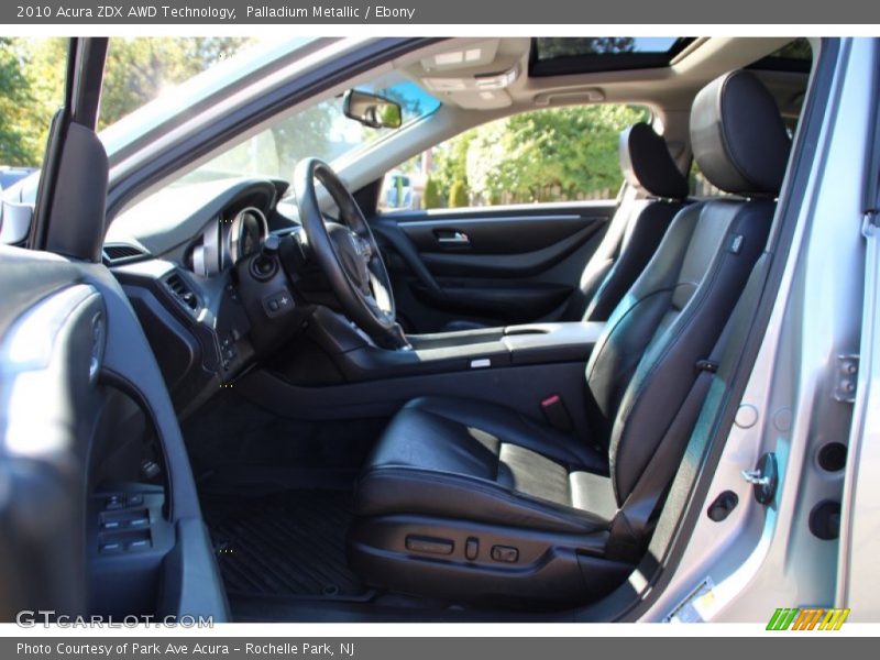 Palladium Metallic / Ebony 2010 Acura ZDX AWD Technology