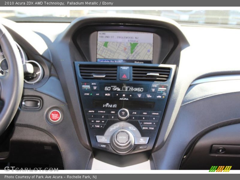 Palladium Metallic / Ebony 2010 Acura ZDX AWD Technology